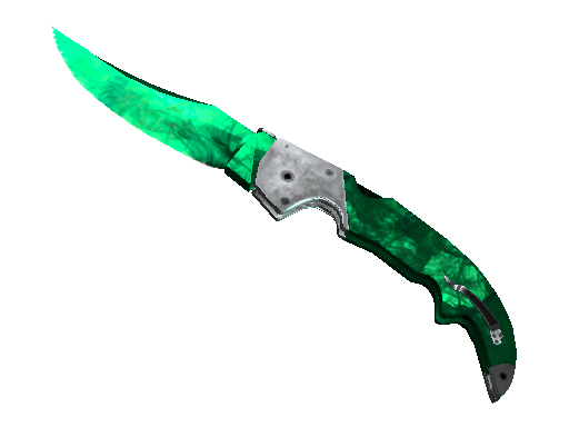Falchion Knife - Gamma Doppler (Emerald) - Factory New (FN)