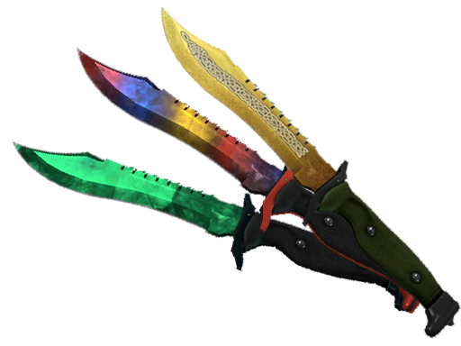 Bowie Knife - All skins + Animations